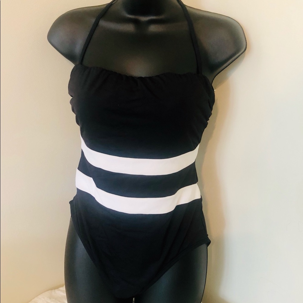NWOT Ralph Lauren Color Block One Piece 12 - Picture 2 of 7